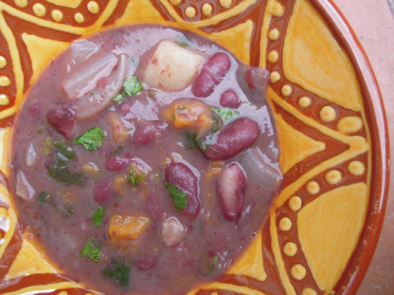 Sopa de Feijão Encarnado com Massa, a sopa do tio Zé
