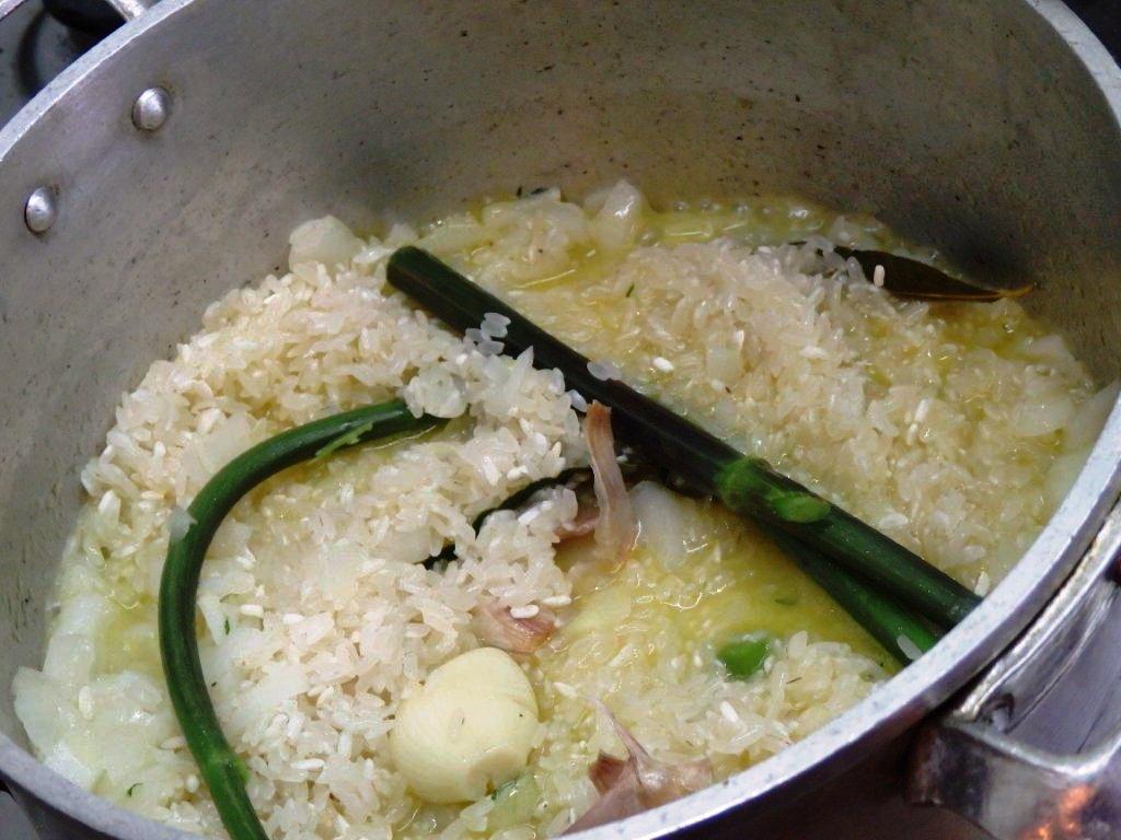 Grafe e Faca Arroz cremoso de pescada