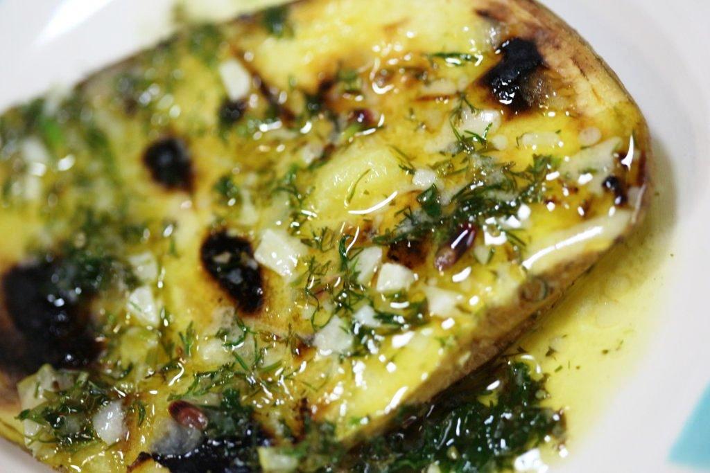 Grafe e Faca Molho de manteiga, coentros e hortela2