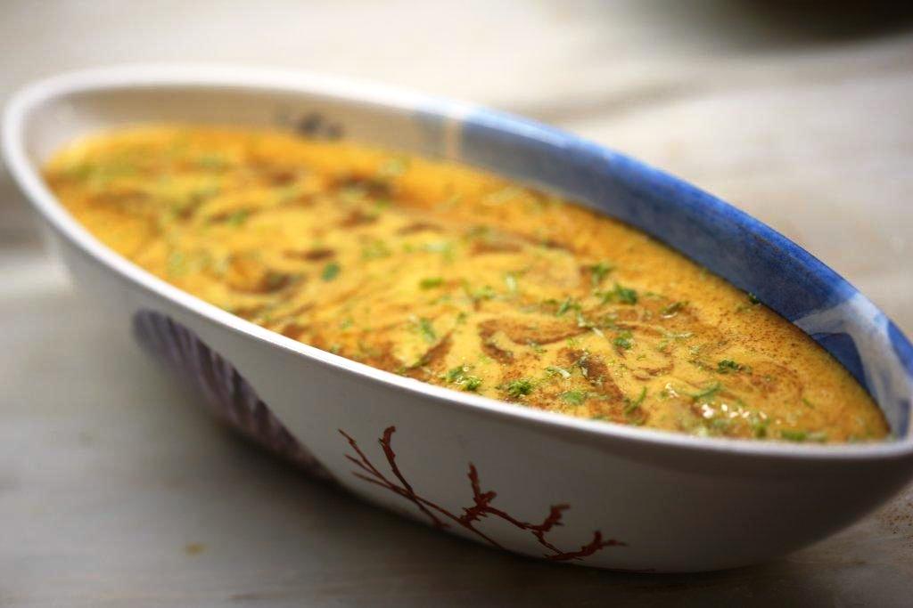 Grafe e Faca Mousse de manga com iogurte