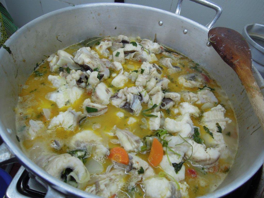 Raia com Ameijoas e Feijão Branco