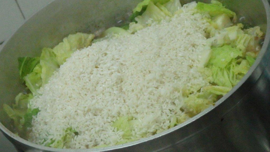 Arroz de carne com vinho tinto