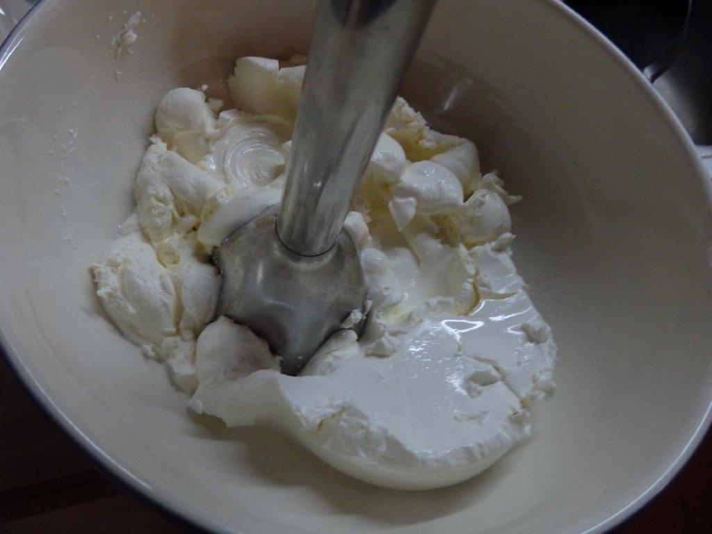 Creme de Mascarpone para Cheesecake de Lima e Frutos Vermelhos