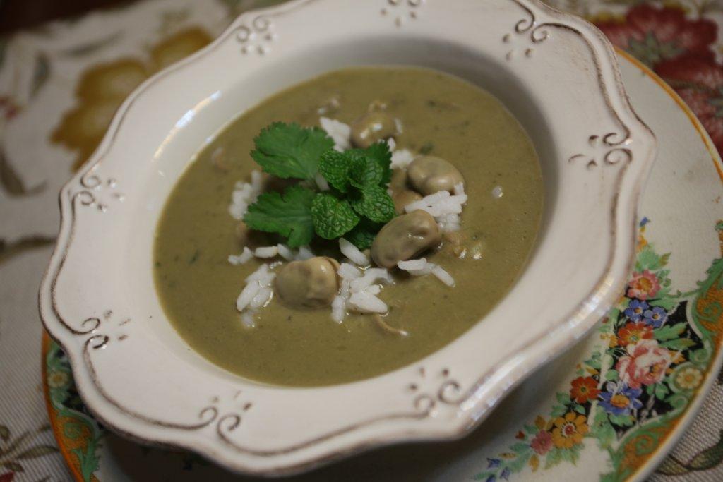 Sopa de Favas com Arroz