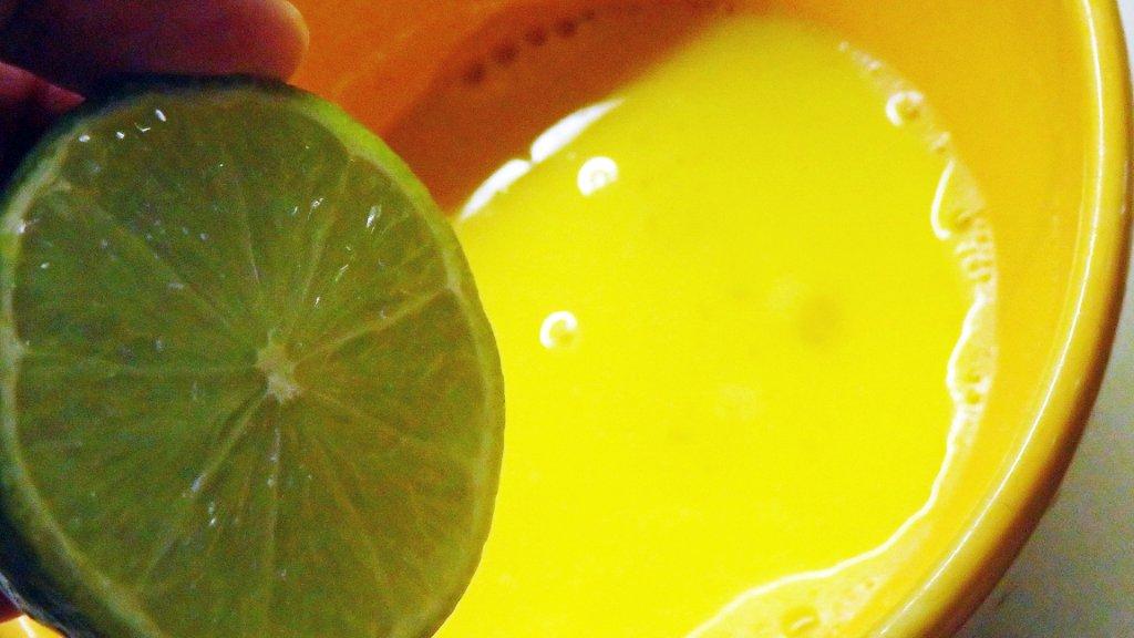 Fricassé de pescada com lima