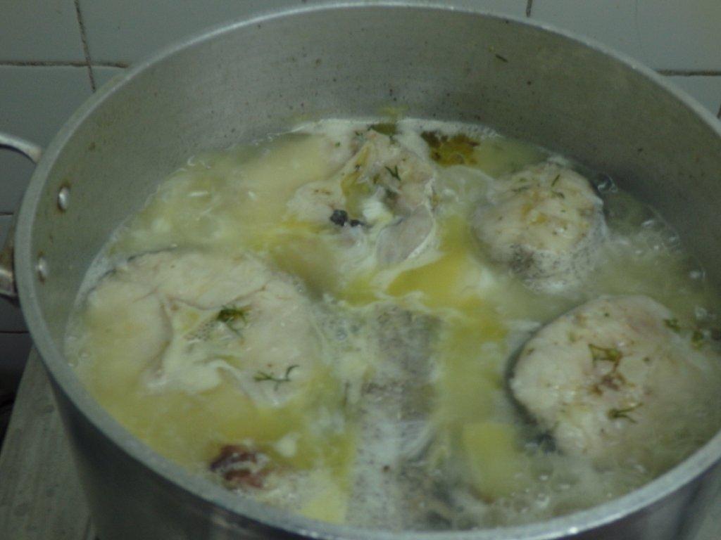 Fricassé de pescada com lima