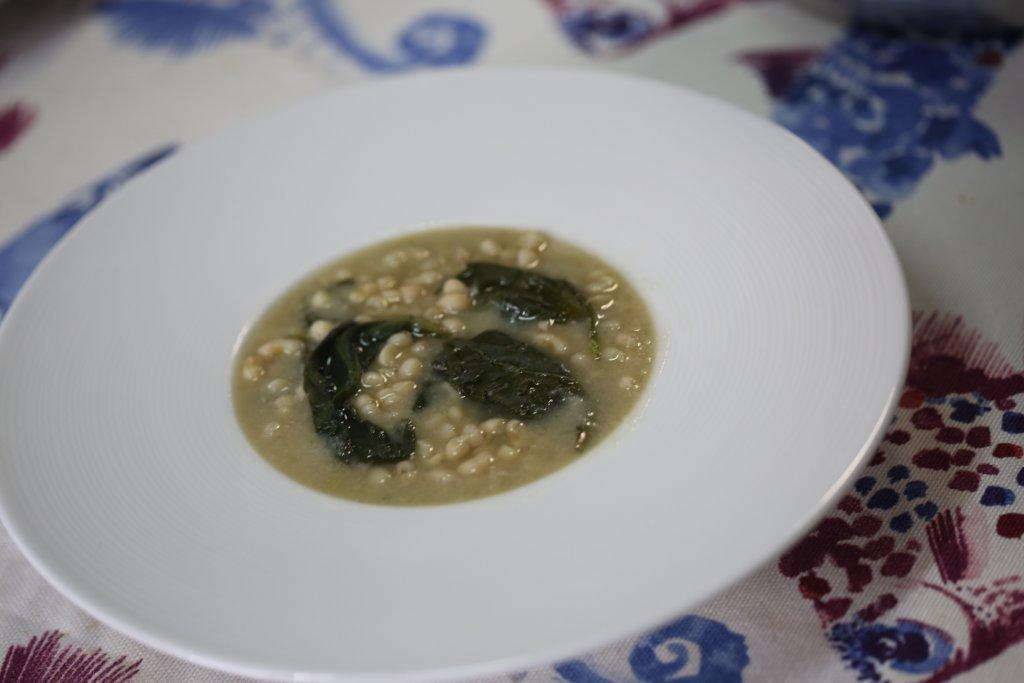 Sopa de feijão frade mini