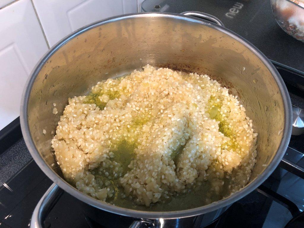 Risoto de Sapateira 
