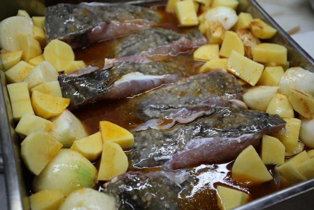 Raia Assada no Forno