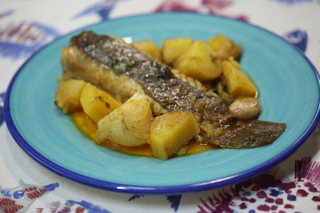 Raia Assada no Forno