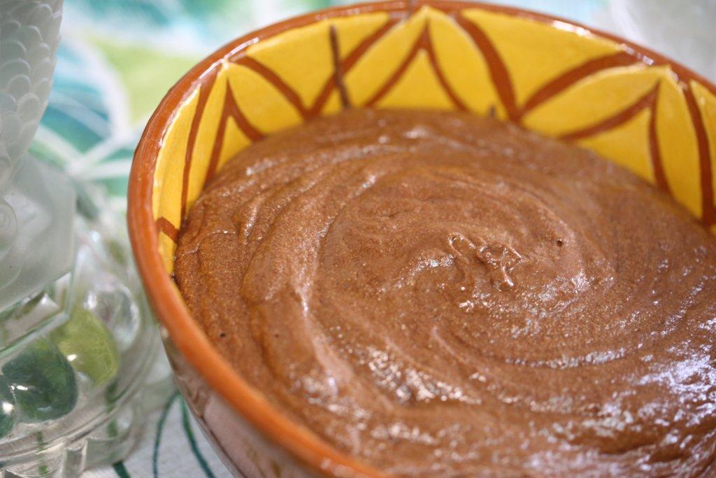 Mousse de Chocolate Temperada com Azeite e Sal