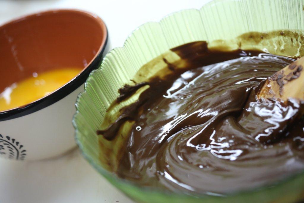 Mousse de Chocolate Temperada com Azeite e Sal