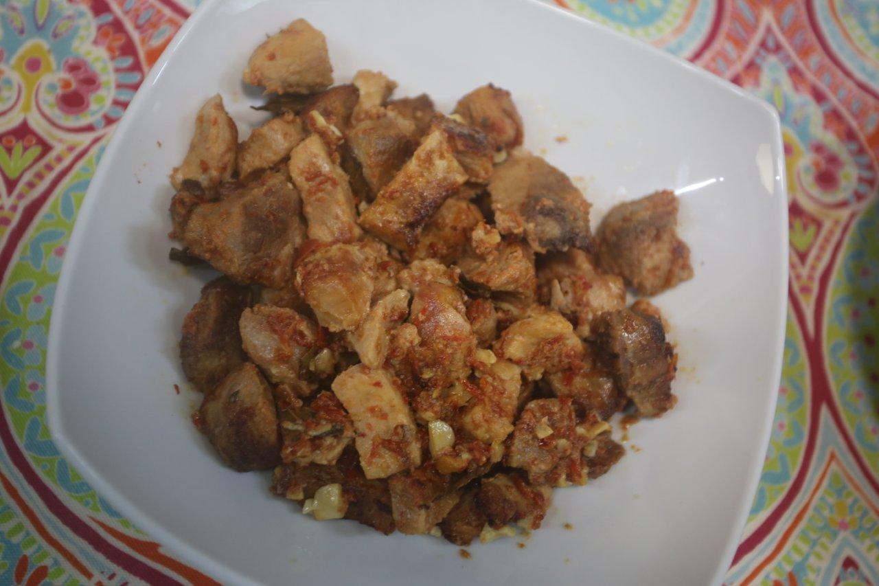 Carne de Porco à Portuguesa Assada no Forno