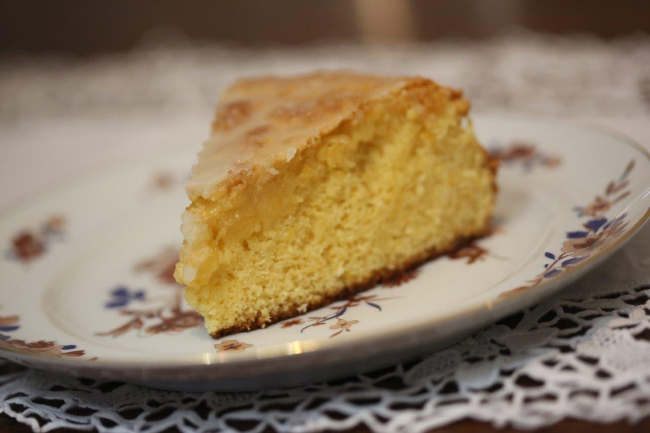 Bolo de Laranja com Cobertura