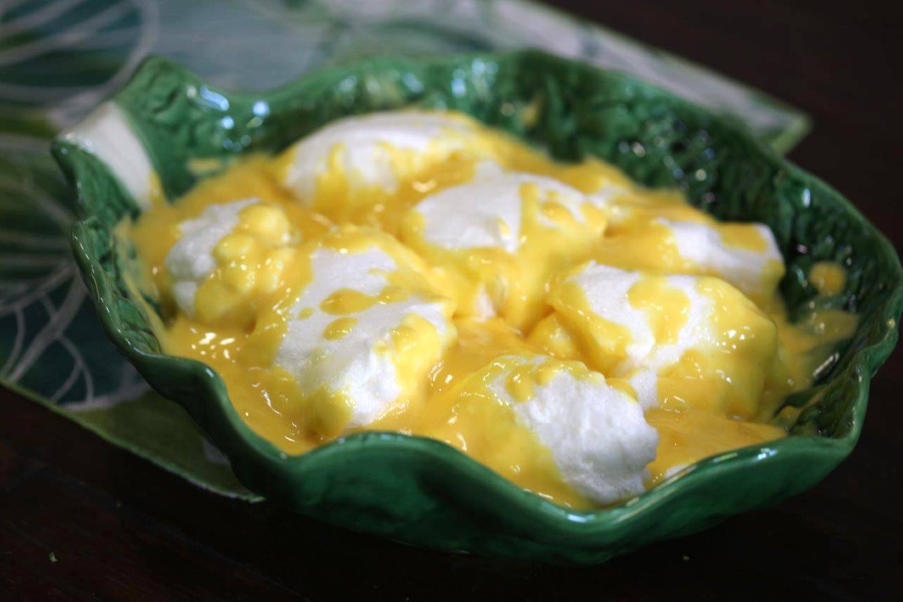 Farófias com Leite Creme da tanga