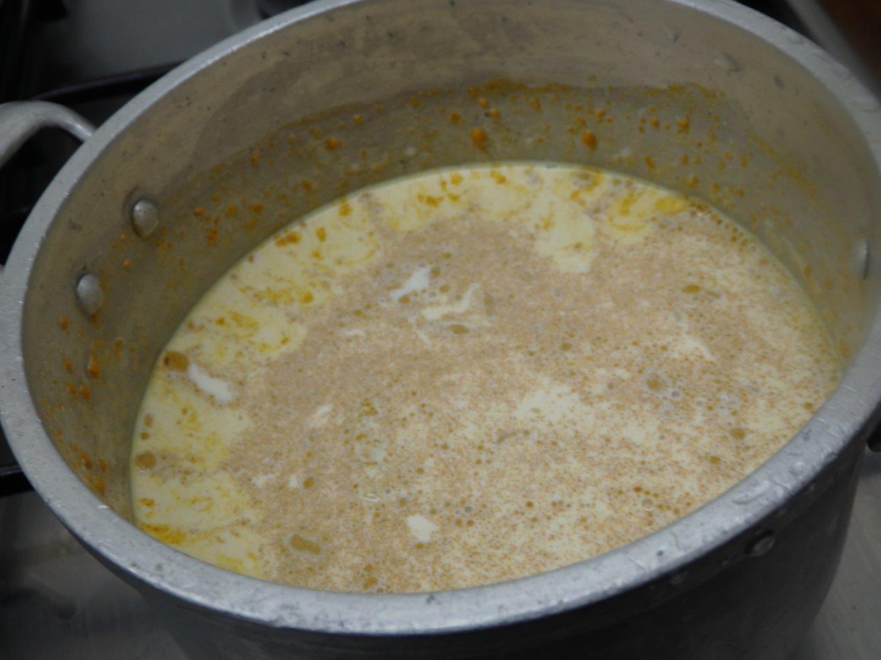 Tagliatelle fresco com Natas, Soja e Queijo da Ilha