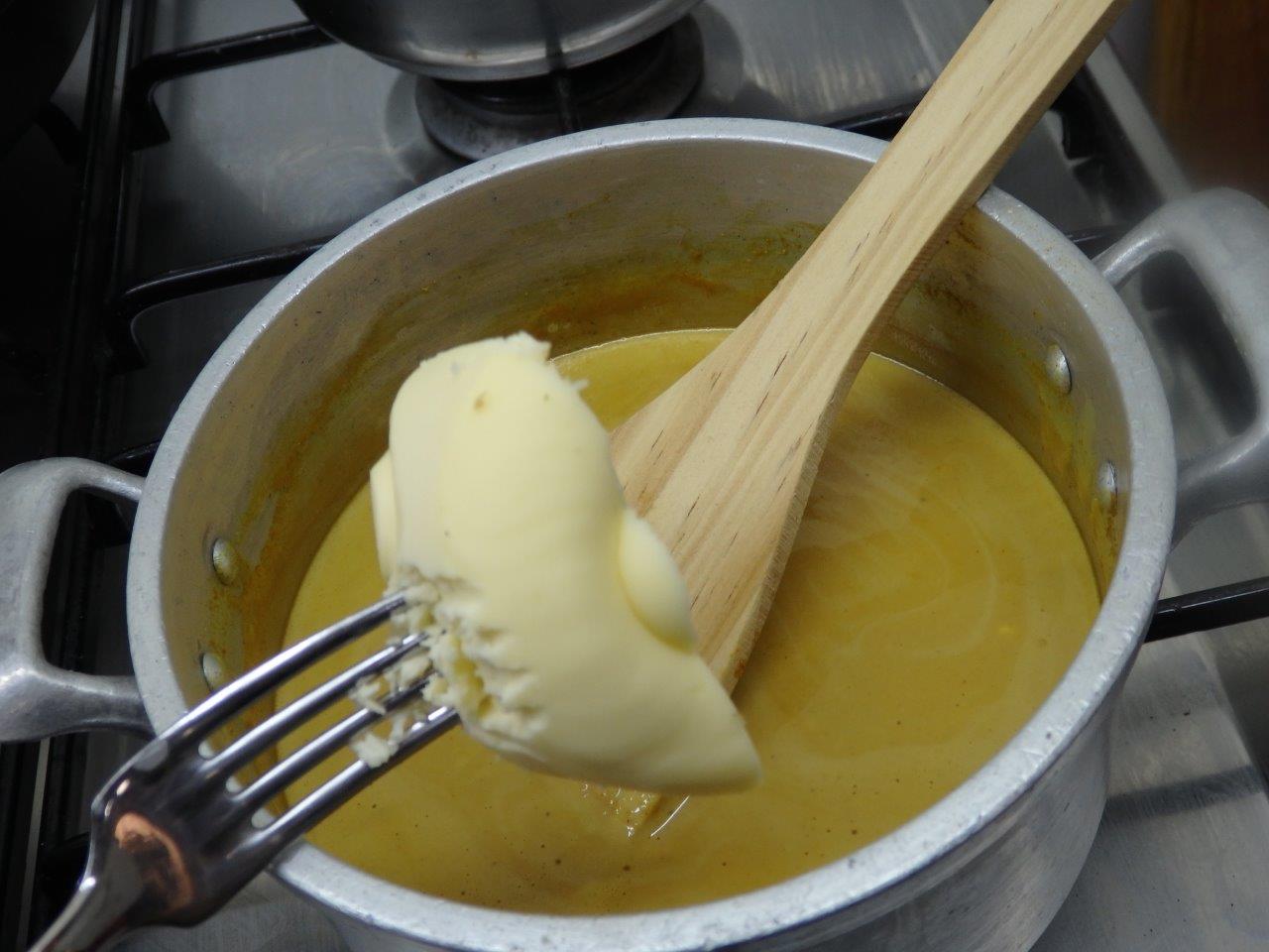 Tagliatelle fresco com Natas, Soja e Queijo da Ilha