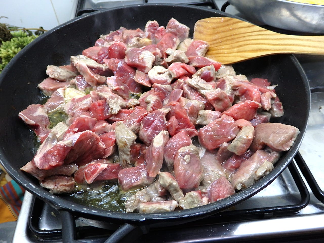 Pica-Pau com Ameijoas à Bulhão Pato