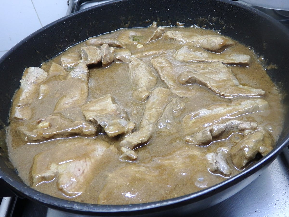 Pica Pau com molho de Soja