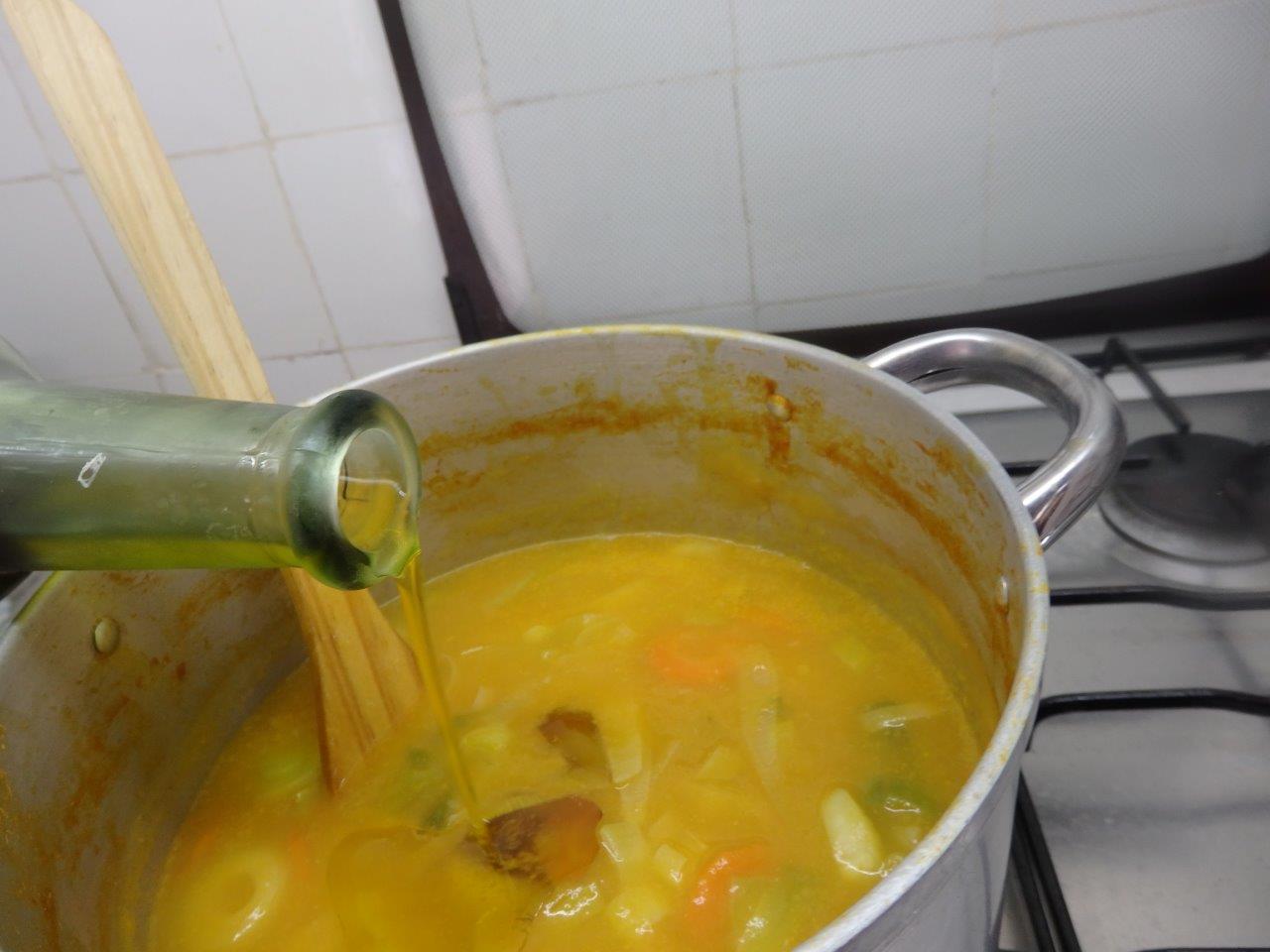 Sopa Cremosa de Alho Francês