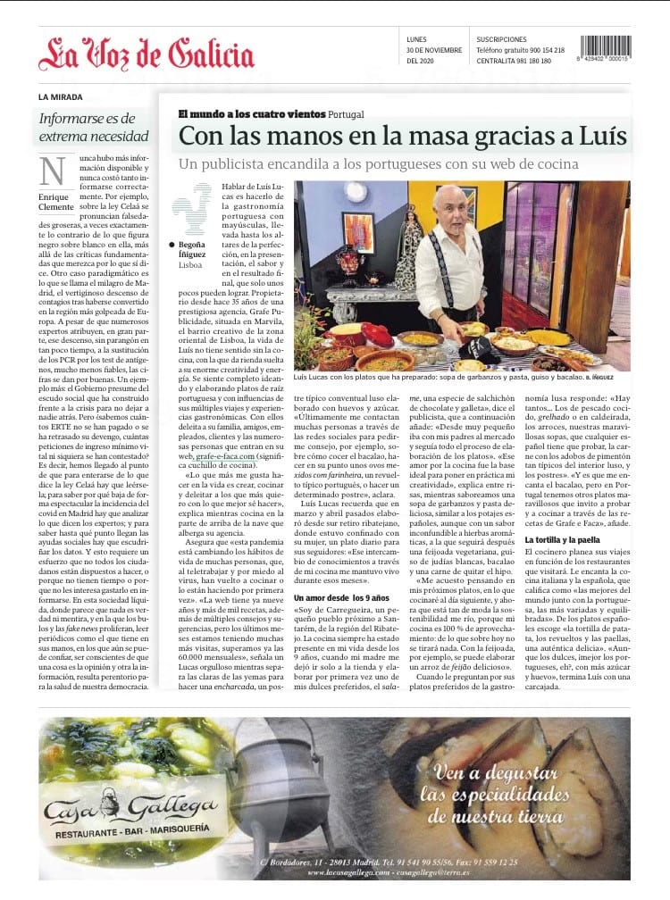 La voz de Galicia - Grafe e Faca